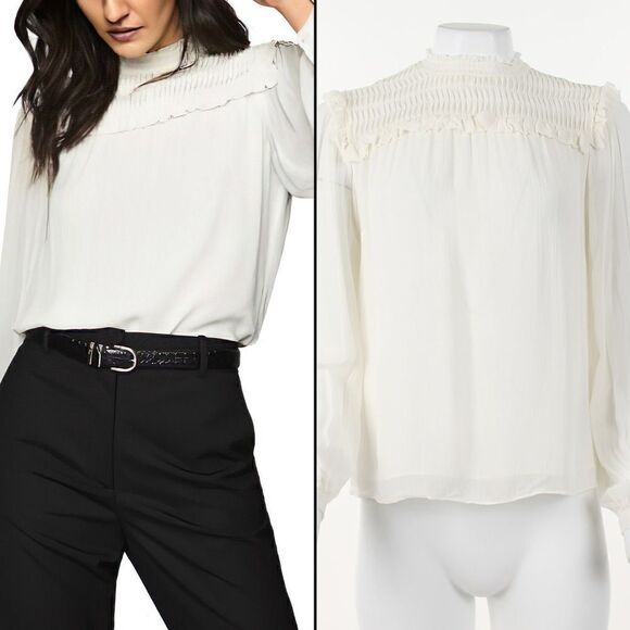 Reiss Anoushka Ruffle Blouse  - Picture 1 of 5
